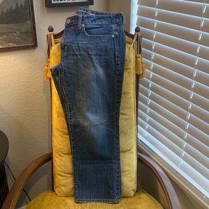 American Eagle Boy Fit Crop Jeans